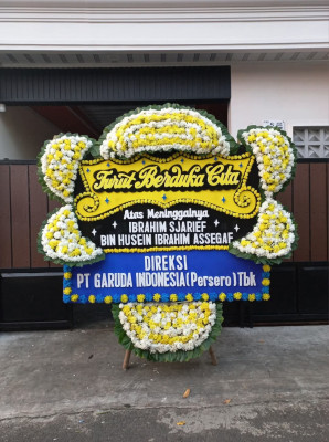 Papan Bunga Duka di P Berayan Bengkel