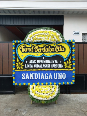 Papan Bunga Duka di P Berayan Bengkel